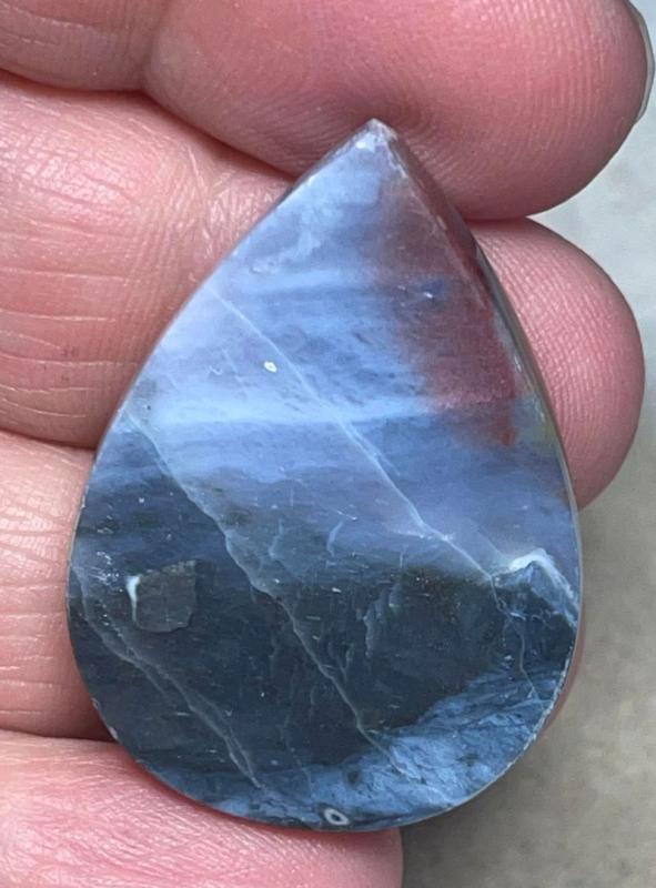 Teardrop 35x25mm Oregon Sunset Jasper Cabochon 35