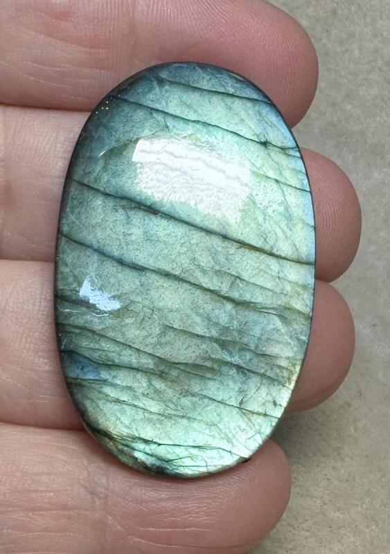 Oval 45x28mm Labradorite Cabochon 227