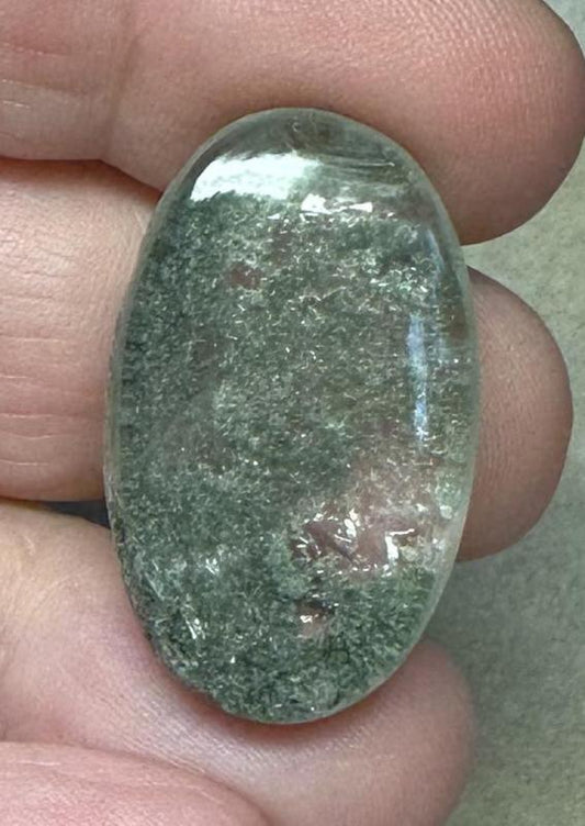 Oval 30x18mm Garden Quartz Cabochon 05