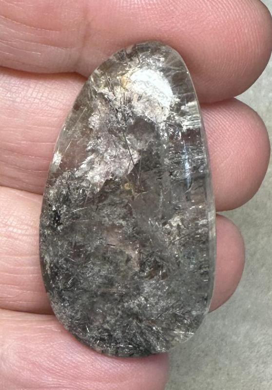 Freeform 38x21mm Garden Quartz Cabochon 06