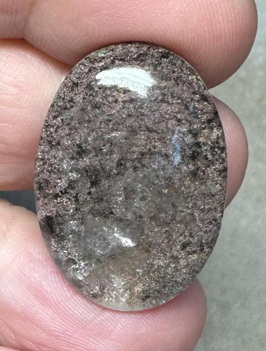 Oval 28x19mm Garden Quartz Cabochon 11
