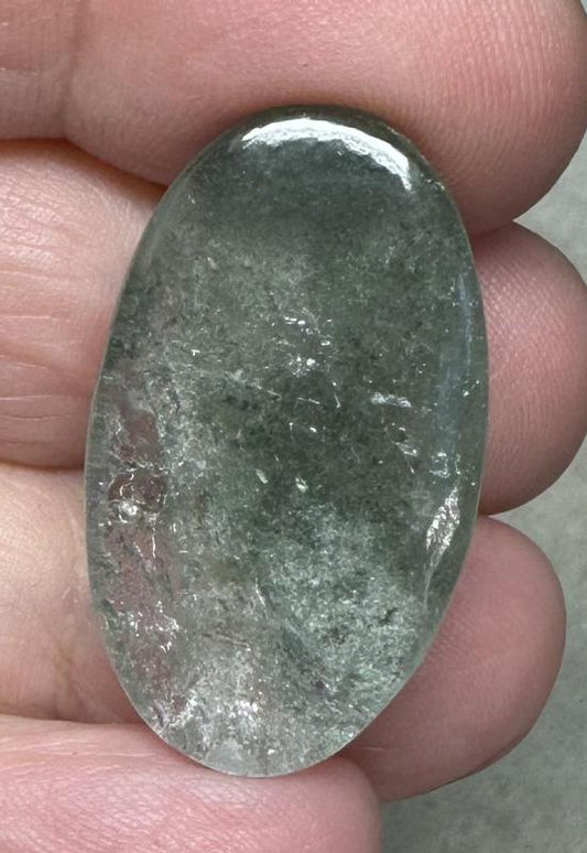 Oval 30x17mm Garden Quartz Cabochon 20