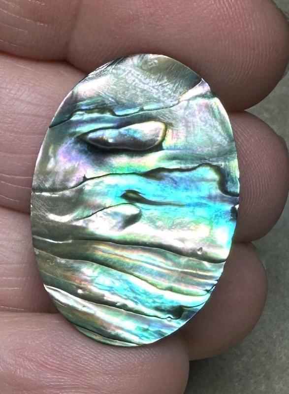 Oval 31x21mm Paua Shell Cabochon 29