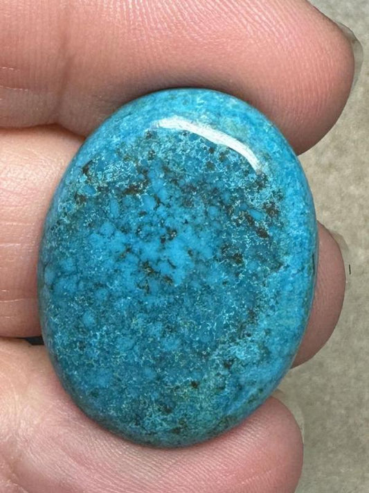 Oval 30x22mm Hubei Turquoise Cabochon 91