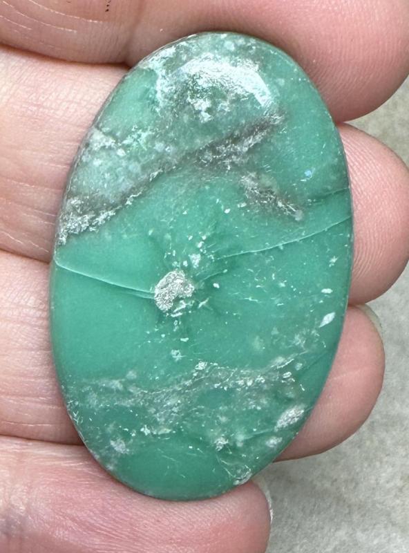 Oval 40x25mm Variscite Cabochon 06