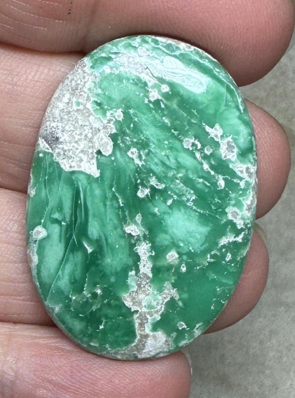 Oval 38x26mm Variscite Cabochon 14