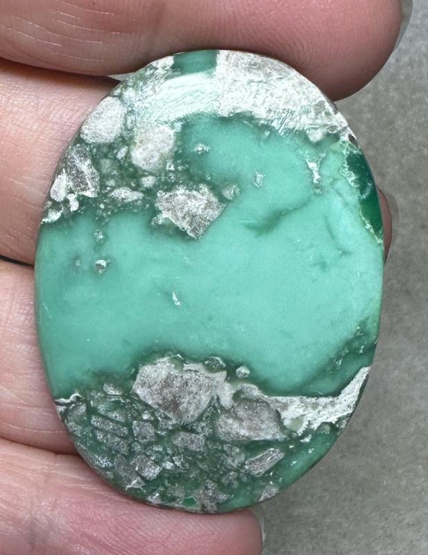 Oval 45x33mm Variscite Cabochon 19
