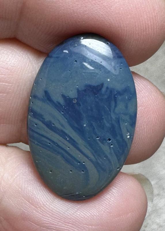 Oval 26x17mm Leland Blue Cabochon 09