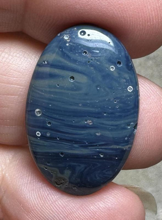 Oval 28x18mm Leland Blue Cabochon 26