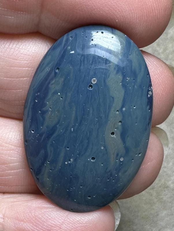 Oval 35x23mm Leland Blue Cabochon 27