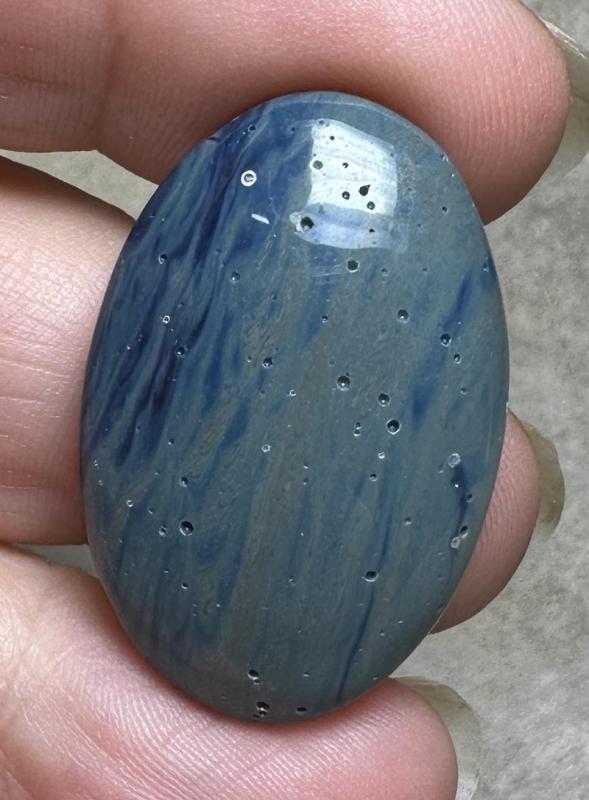 Oval 33x21mm Leland Blue Cabochon 36