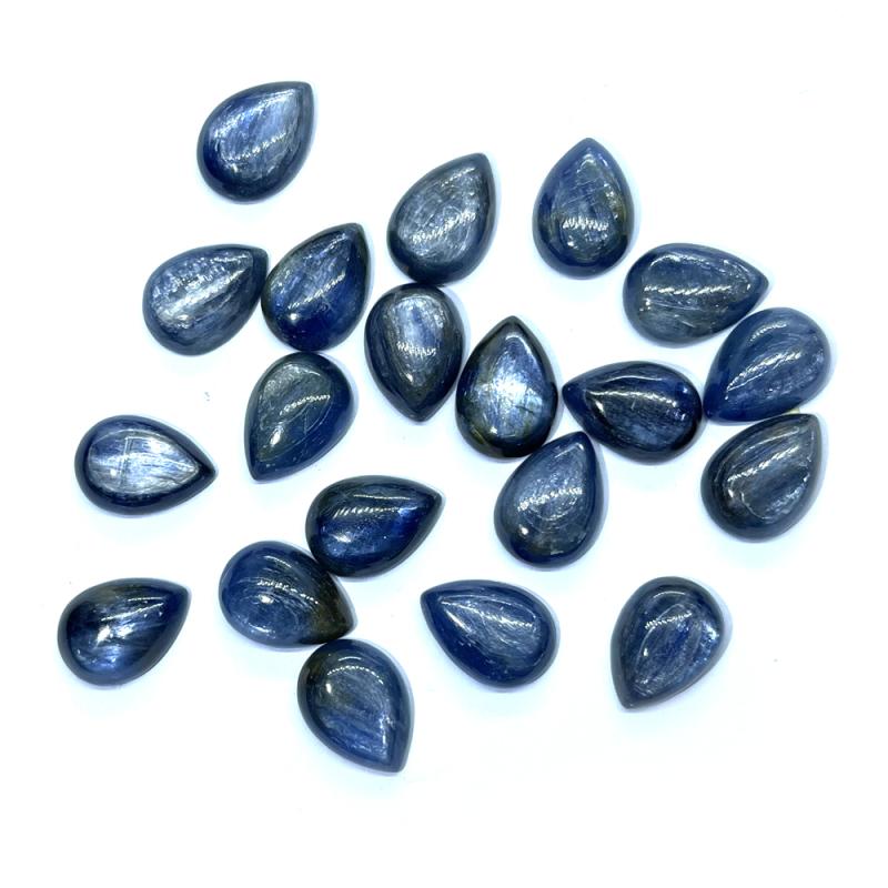 Single Teardrop 14mm Long Blue Kyanite Cabochon