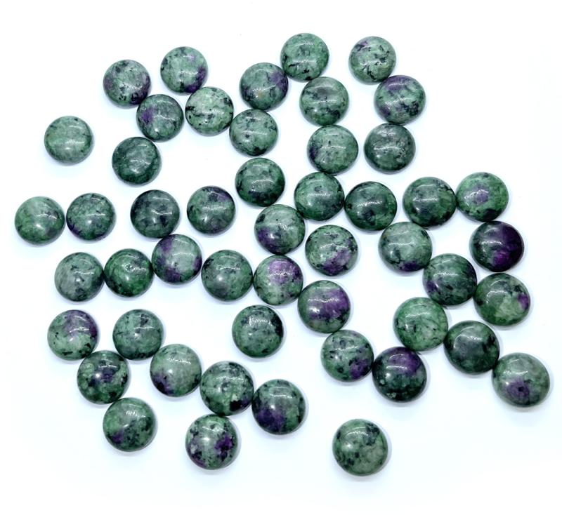 Single Round 12mm Zoisite Cabochon