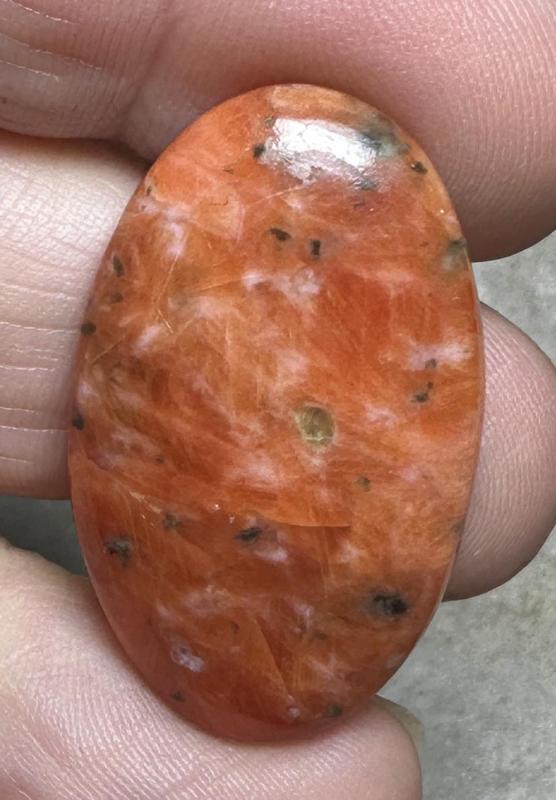 Oval 32x20mm Orchid Calcite Cabochon 51