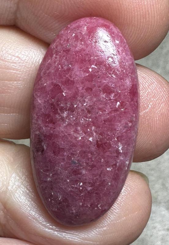 Oval 32x16mm Rhodonite Cabochon 20