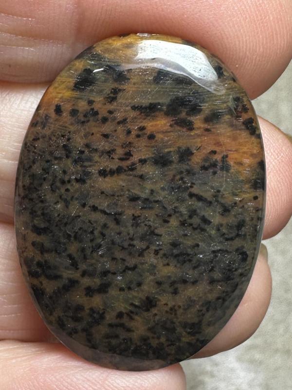 Oval 35x25mm Cheetah Jasper Cabochon 18
