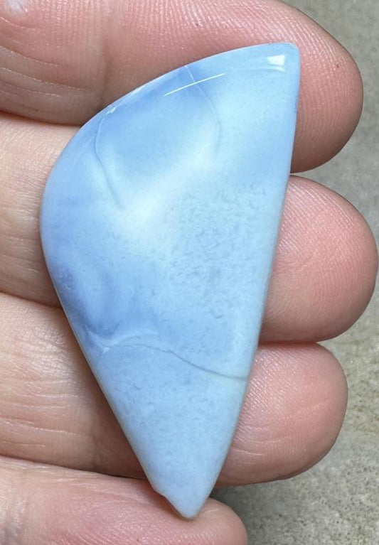 Freeform 45x22mm Owyhee Blue Opal Cabochon 32