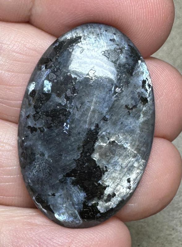 Oval 33x21mm Larvikite Cabochon 43