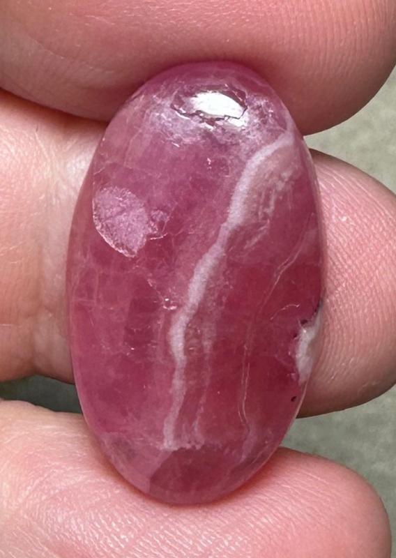 Oval 25x15mm Cobalt Calcite Cabochon 37