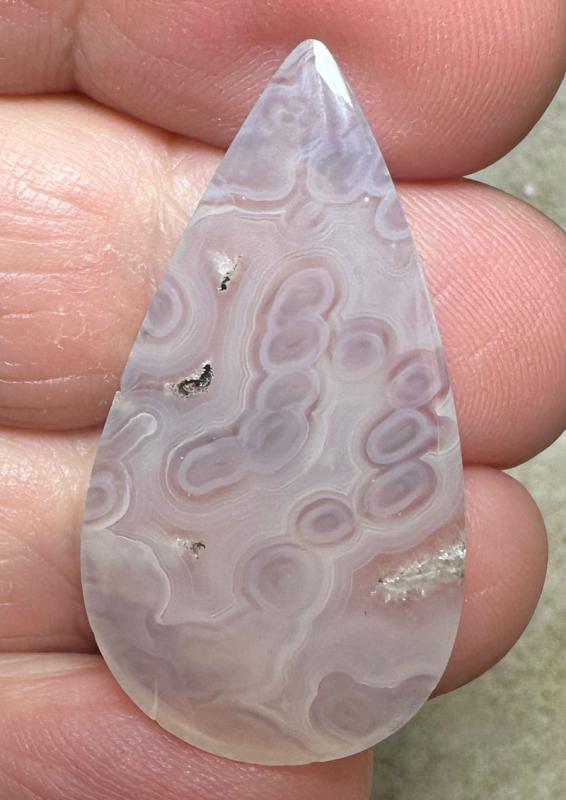 Teardrop 34x18mm Ternate Agate Cabochon 16