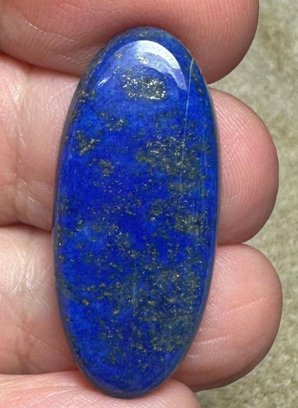 Oval 39x26mm Lapis Lazuli Cabochon 21