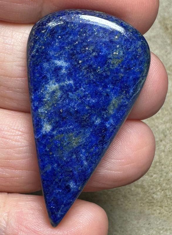 Teardrop 43x24mm Lapis Lazuli Cabochon 27