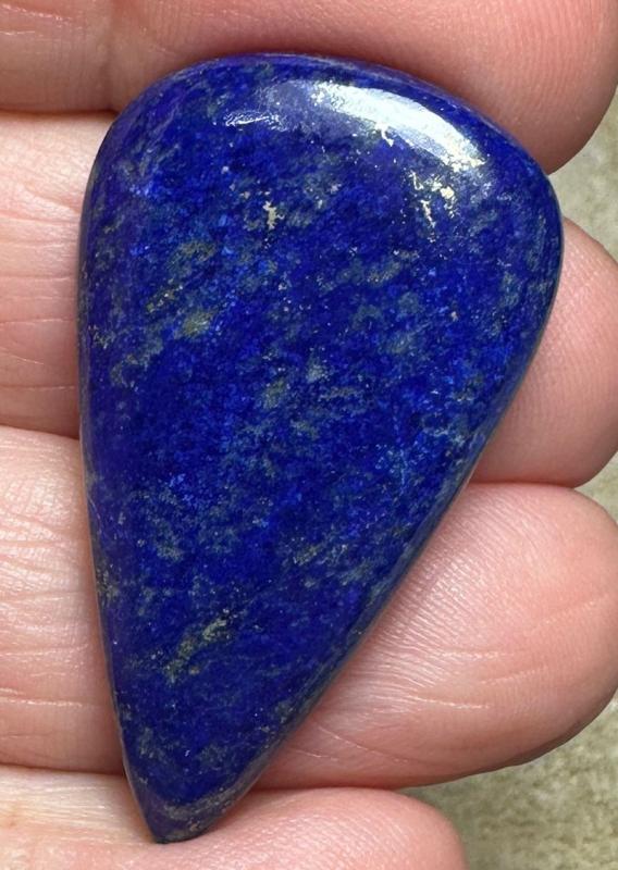 Teardrop 38x22mm Lapis Lazuli Cabochon 29