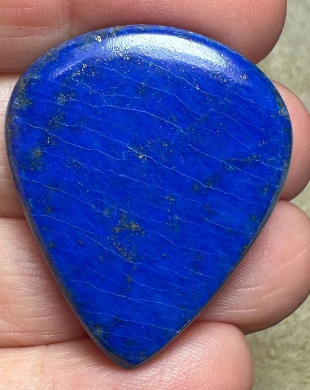 Teardrop 35x29mm Lapis Lazuli Cabochon 41