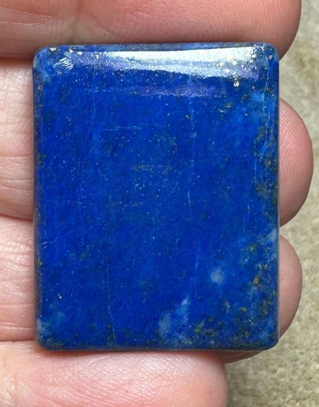 Rectangle 30x24mm Lapis Lazuli Cabochon 42
