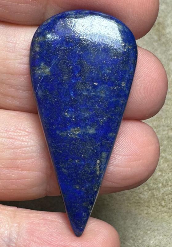 Teardrop 45x21mm Lapis Lazuli Cabochon 45