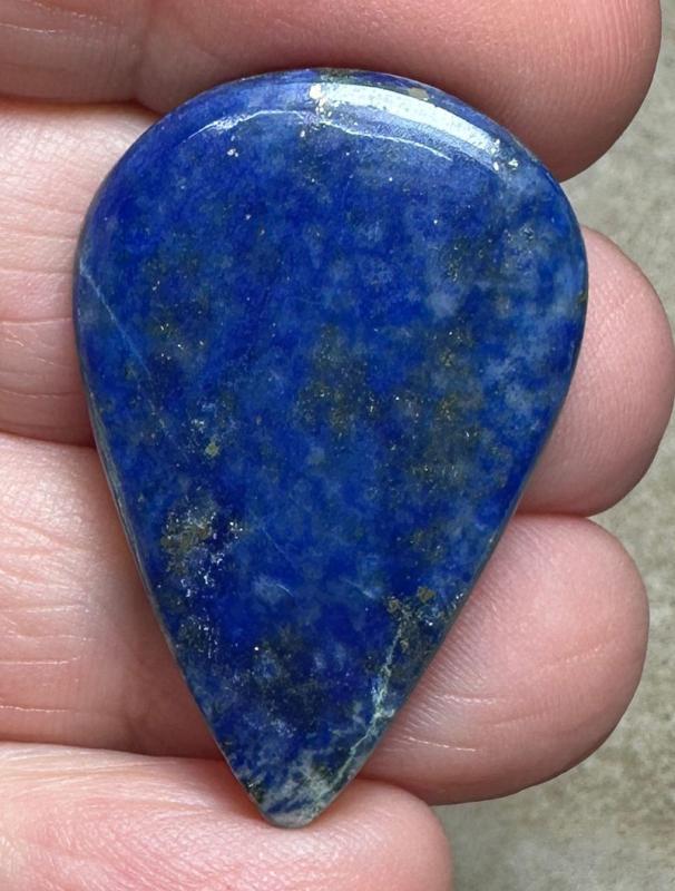 Teardrop 34x22mm Lapis Lazuli Cabochon 46