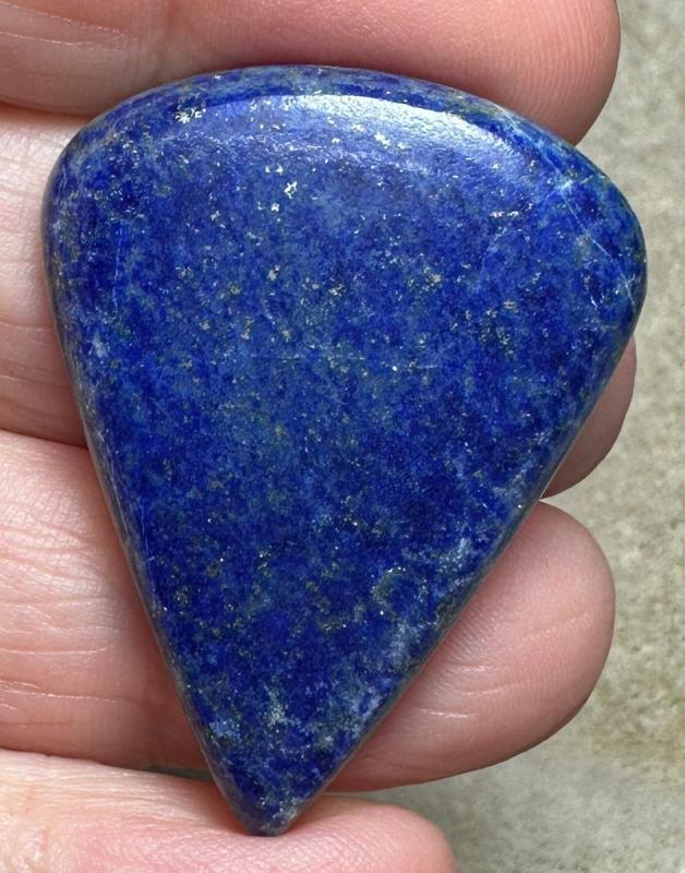 Teardrop 39x30mm Lapis Lazuli Cabochon 47
