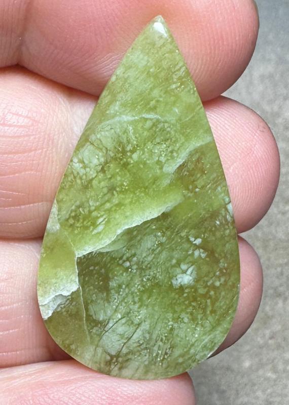 Teardrop 37x20mm Idocrase Cabochon 15