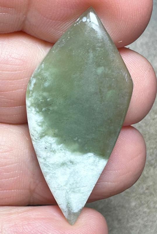 Freeform 41x18mm Idocrase Cabochon 16