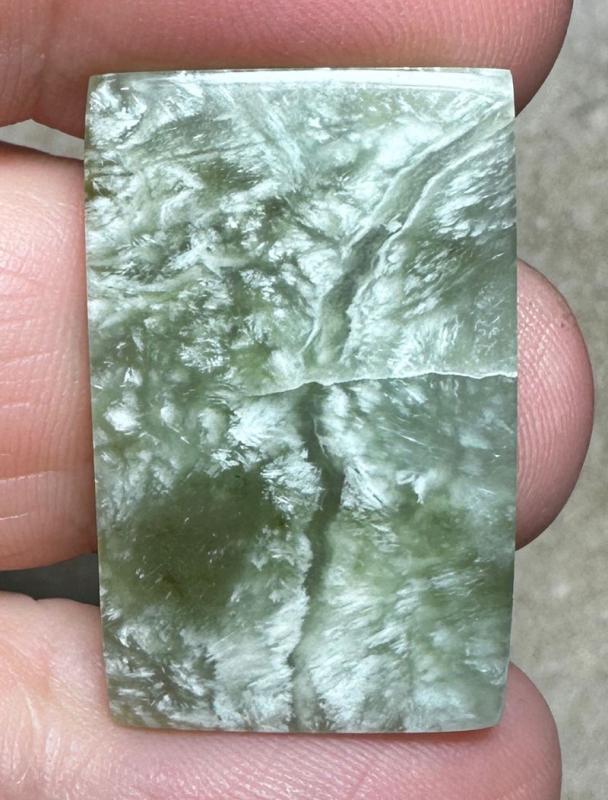 Rectangle 24x18mm Idocrase Cabochon 18