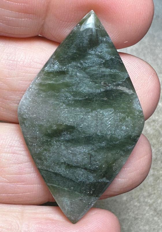 Diamond 45x26mm Idocrase Cabochon 28