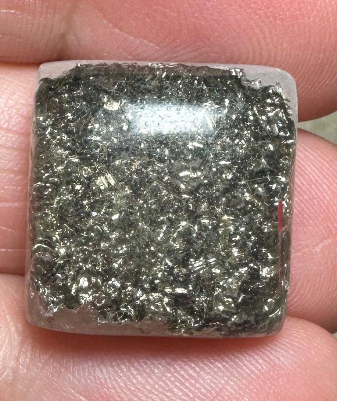 Square 18x18mm Fairy Opal Cabochon 40