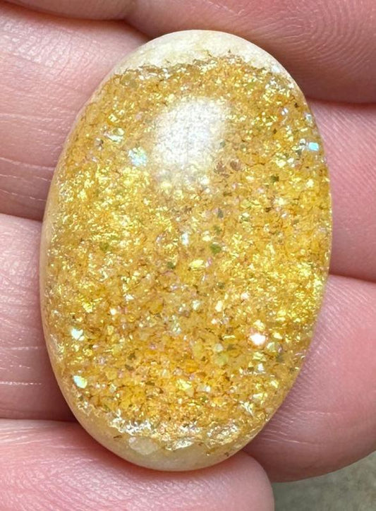 Oval 28x19mm Fairy Opal Cabochon 50