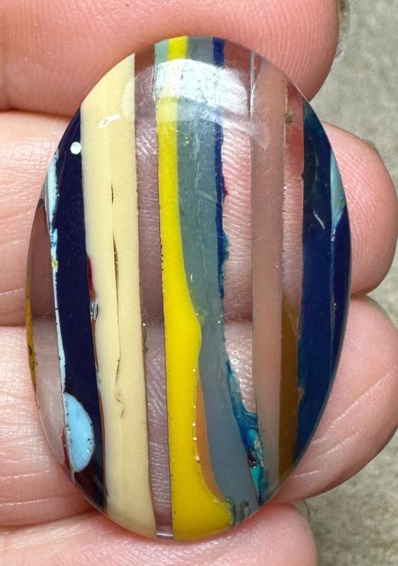Oval 35x22mm Surfite Cabochon 07