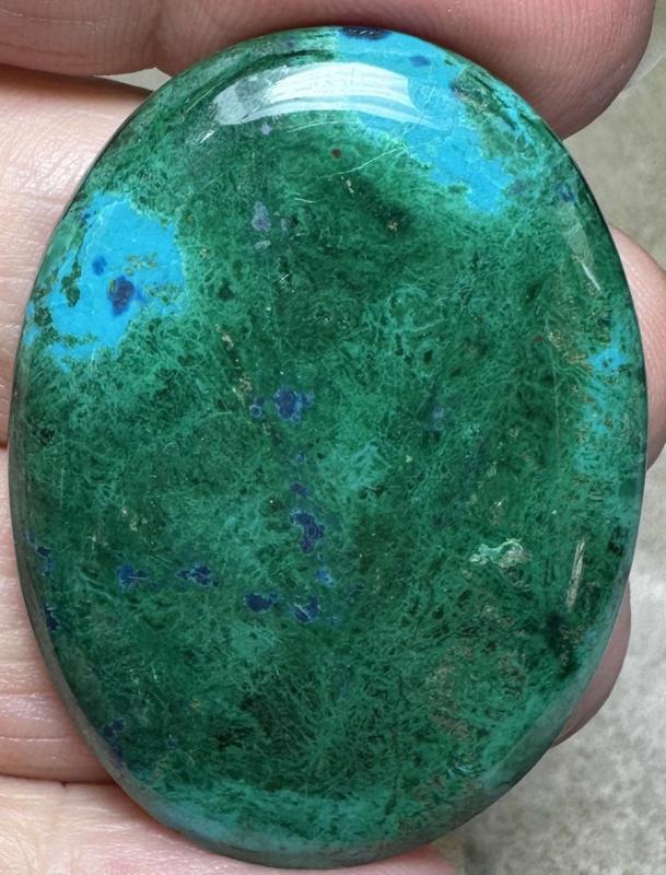 Oval 43x31mm Eilat Stone Cabochon 07