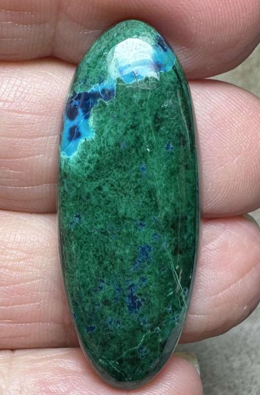 Oval 40x15mm Eilat Stone Cabochon 14