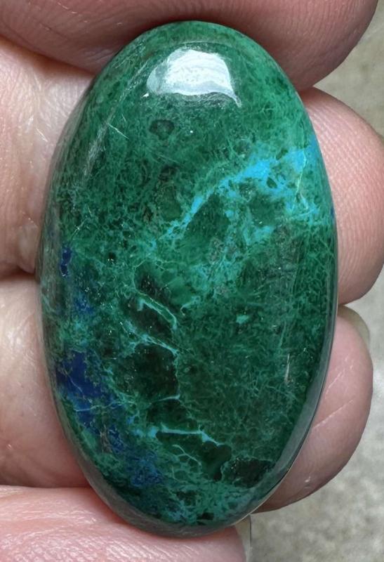 Oval 31x18mm Eilat Stone Cabochon 17
