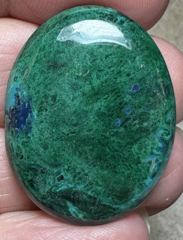 Oval 31x24mm Eilat Stone Cabochon 24