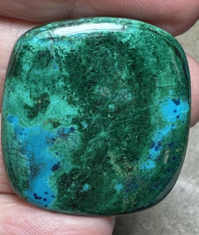 Rectangle 34x32mm Eilat Stone Cabochon 25
