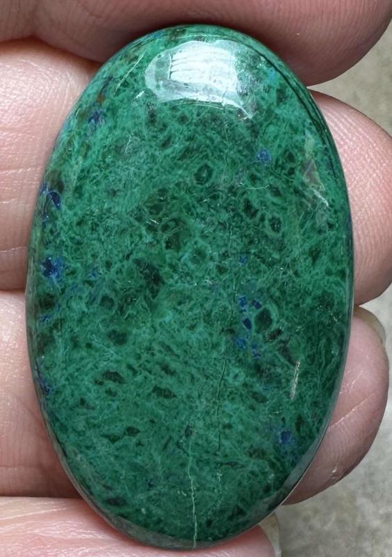 Oval 34x21mm Eilat Stone Cabochon 28
