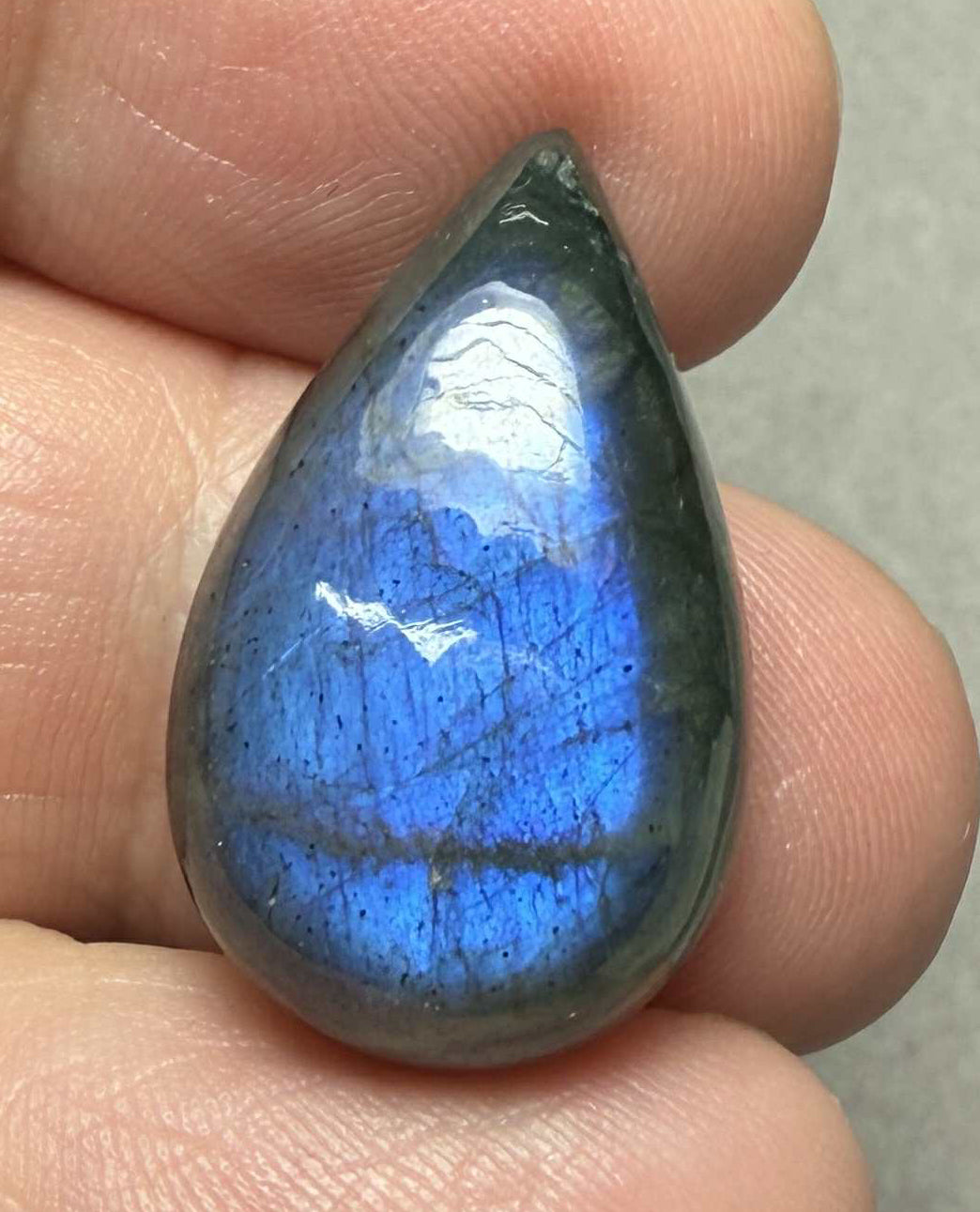 Teardrop 25x14mm Labradorite Cabochon 03