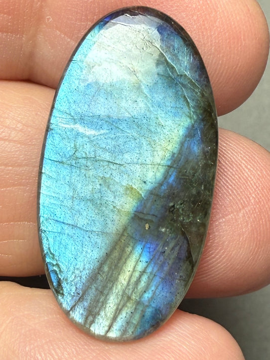 Oval 30x16mm Labradorite Cabochon 27