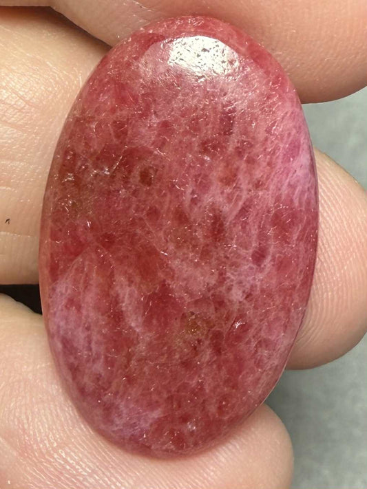 Oval 29x18mm Rhodonite Cabochon 48