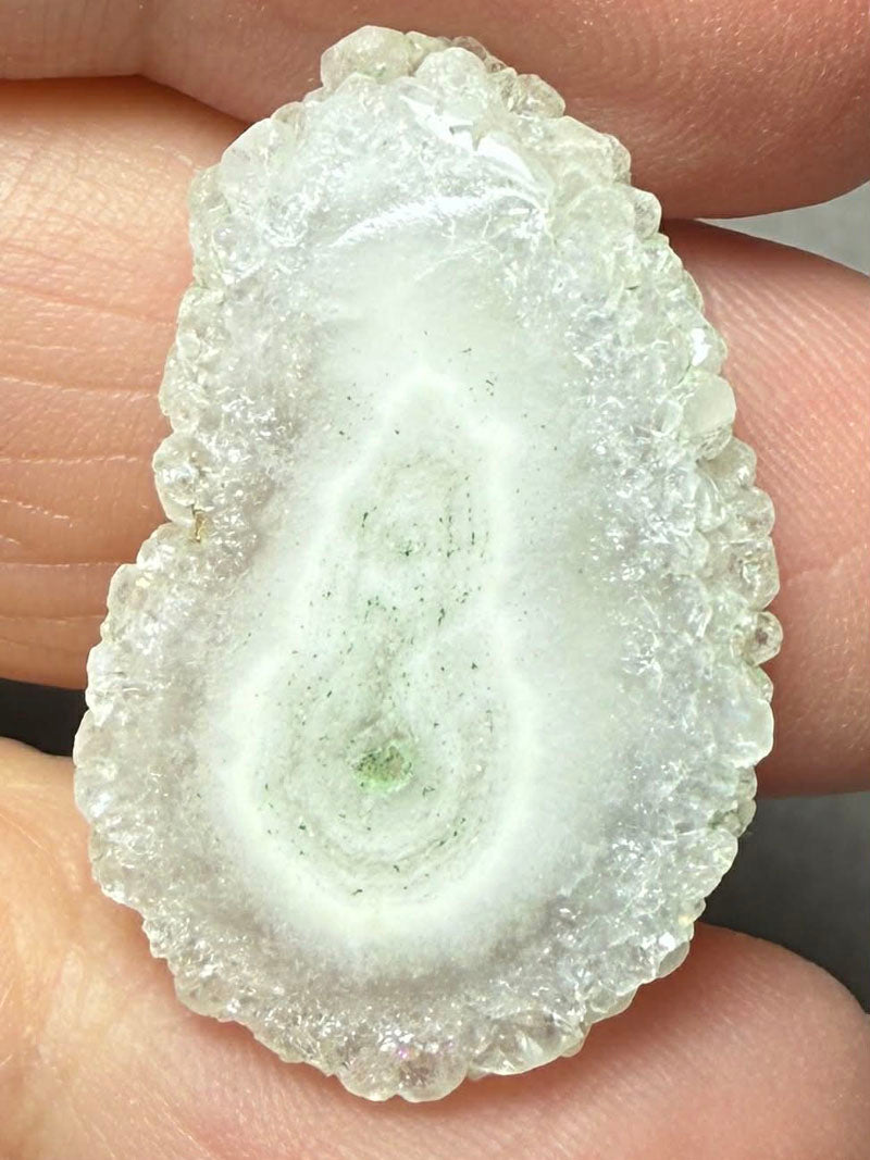 Freeform 28x18mm Natural Solar Quartz Slice 01