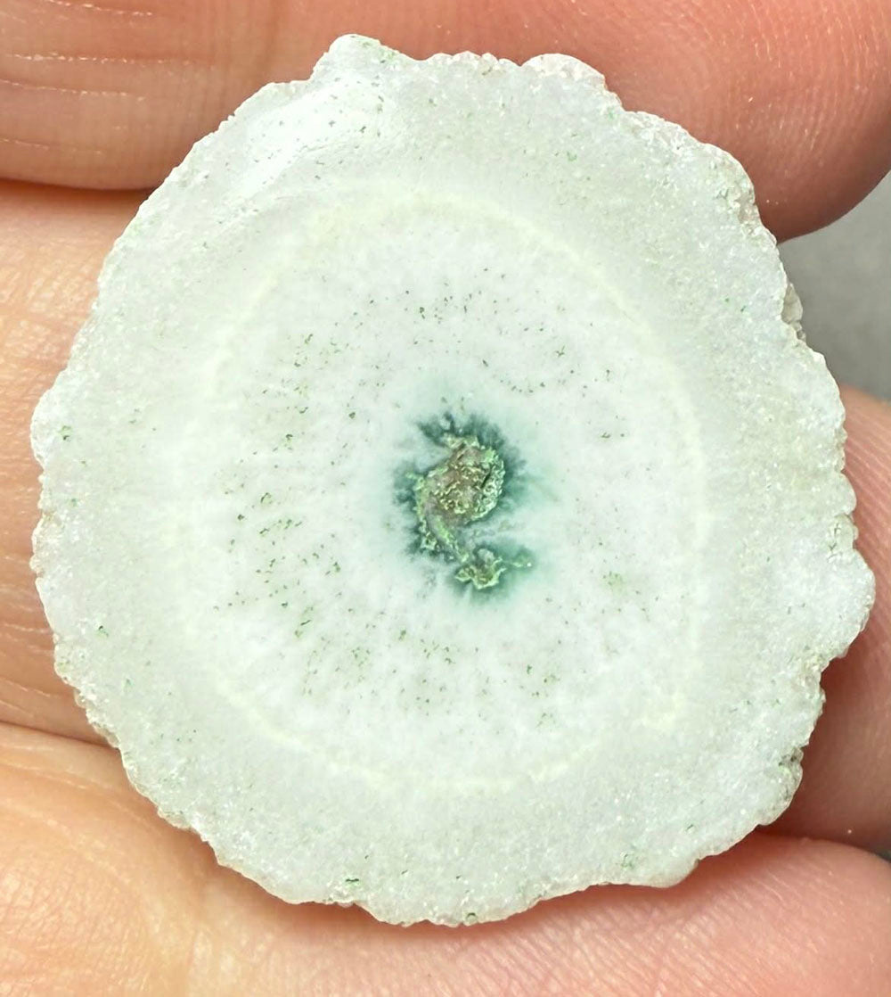 Freeform 27x25mm Natural Solar Quartz Slice 30